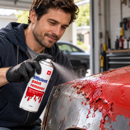 🚗 Paint Remover | 500ML Garage Spray | DIYers’ Bare-Metal Finish