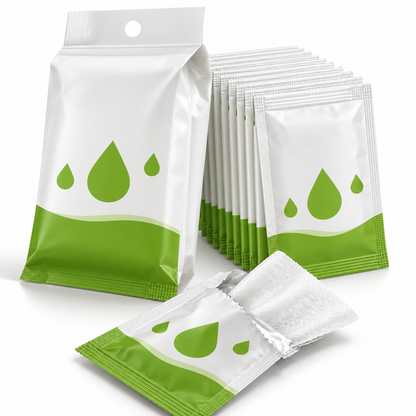 🧻 Adhesive Wipes | Pre-Moistened Cloth | Cars | Drivers’ Residue-Free Finish