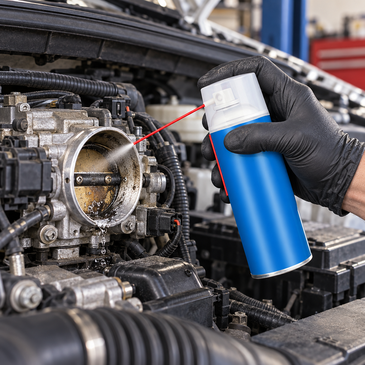 ⚙️ Carb Cleaner | Aerosol Formula | Garage | Mechanics’ Clean-Engine Finish