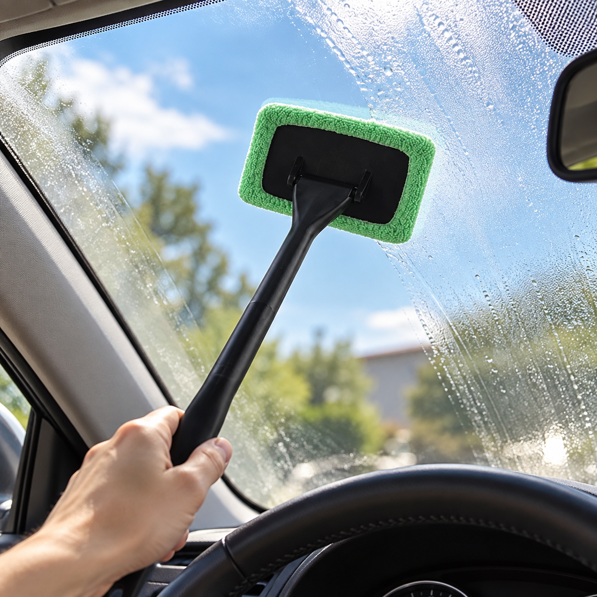 ✨Windshield Cleaner | Soft-Fiber Mop | Interiors | Drivers’ Streak-Free View