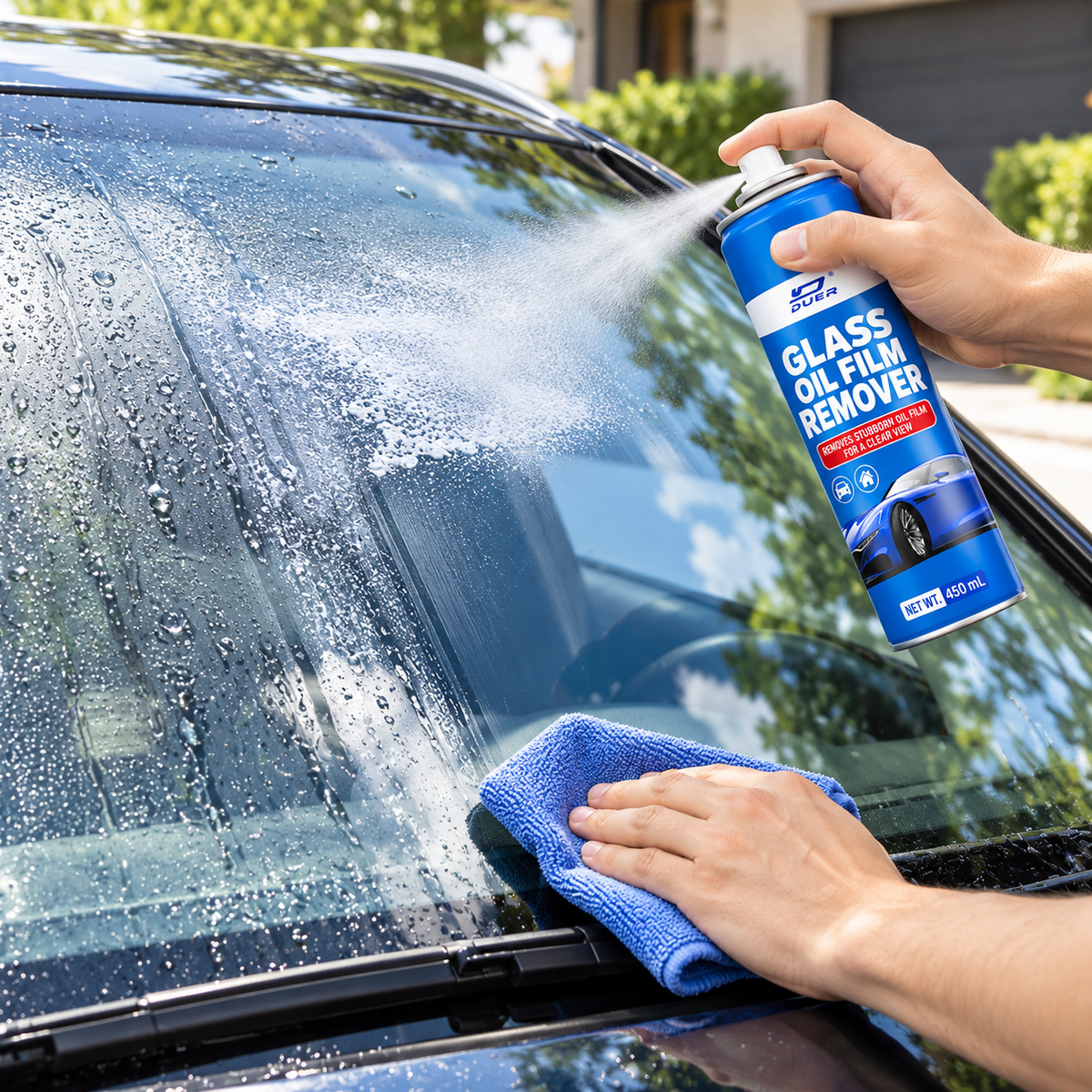 ✨Glass Cleaner | Aerosol Formula | Driving | Drivers’ Crystal-Clear View