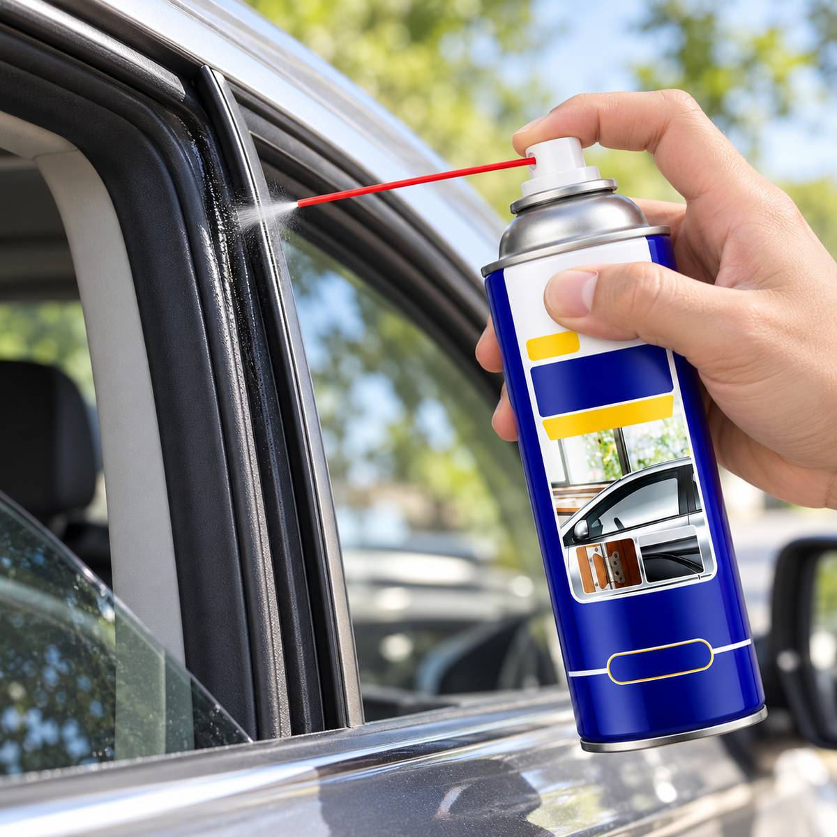 🚘 Window Lubricant | Precision Spray | Doors | Drivers’ Silent Glide