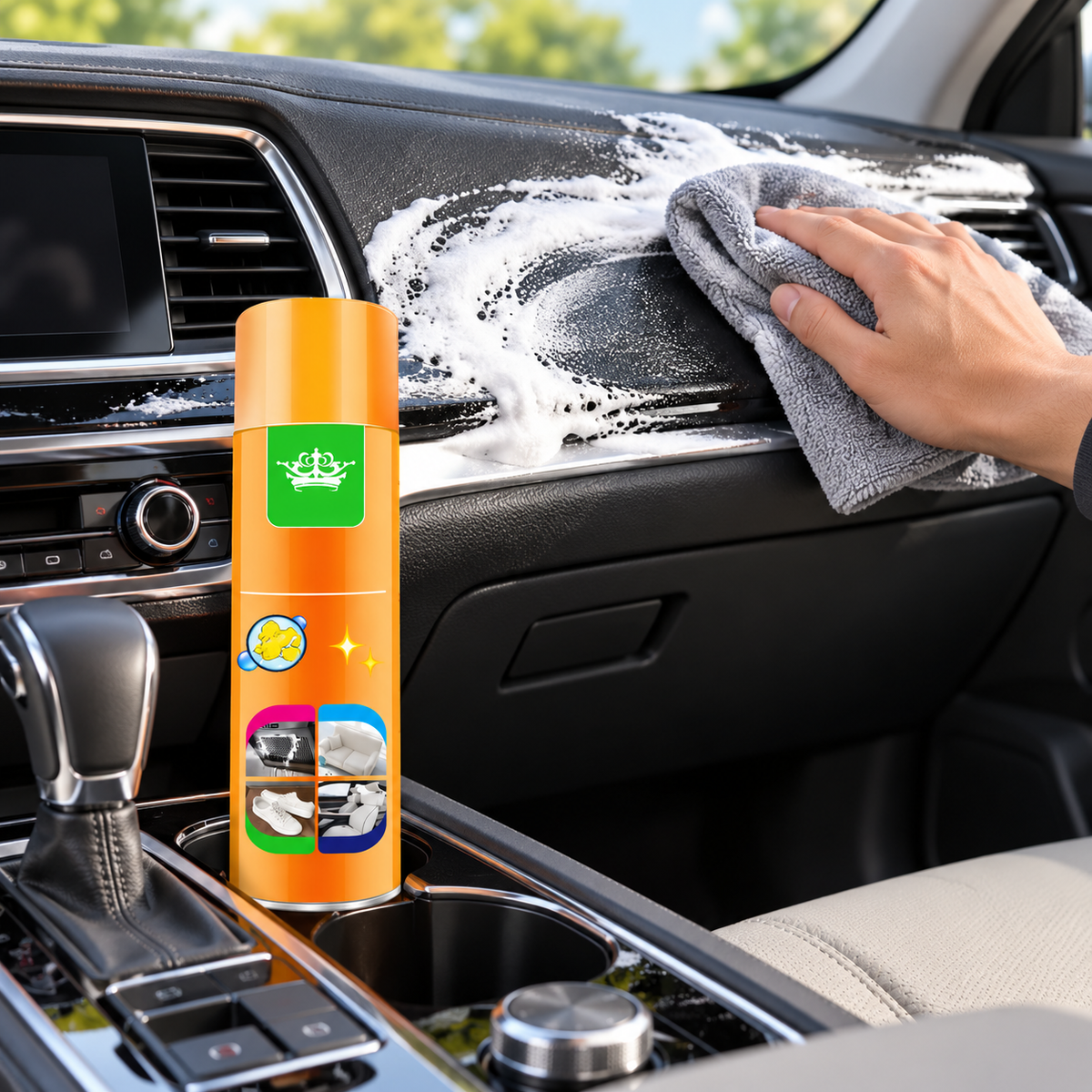 ✨Foam Cleaner | Active Foam | Interiors | Drivers’ Fresh Finish