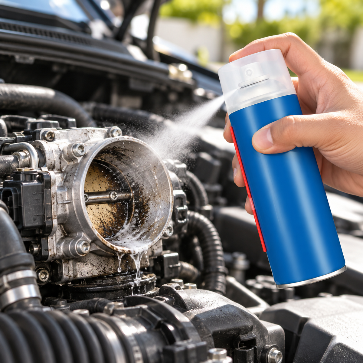 ⚙️ Carb Cleaner | Aerosol Formula | Garage | Mechanics’ Clean-Engine Finish
