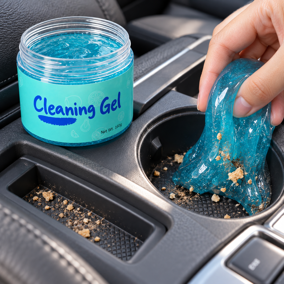 🧼 Car Cleaner | Soft Gel | Interiors | Drivers’ Dust-Free Finish