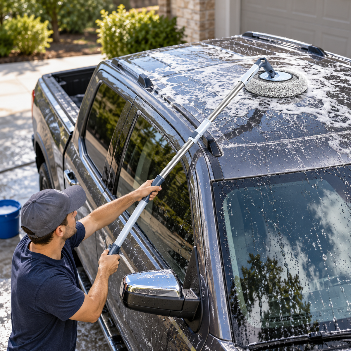 🚙 Car Mop | Microfiber Telescopic | Garage | Drivers’ Spotless Shine