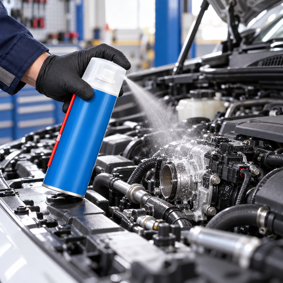 ⚙️ Carb Cleaner | Aerosol Formula | Garage | Mechanics’ Clean-Engine Finish