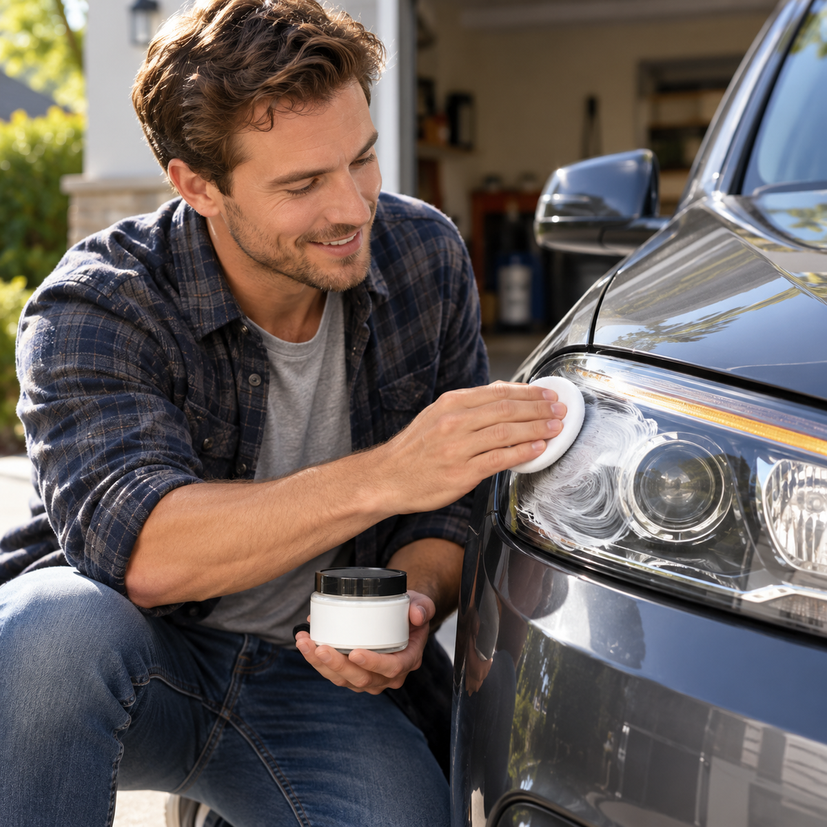 💡 Headlight Polish | Restoring Paste | Garage | Drivers’ Crystal-Clear Finish