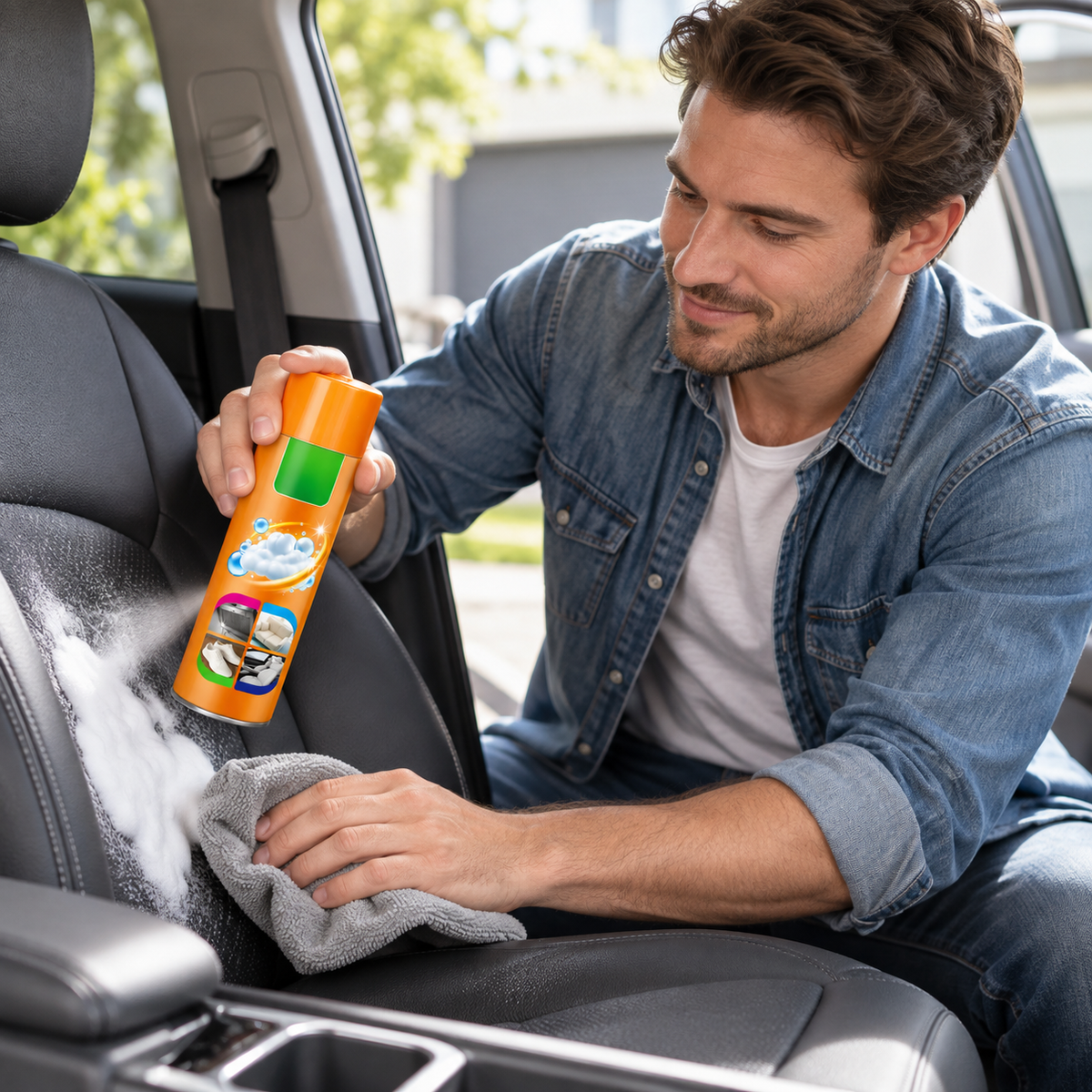 ✨Foam Cleaner | Active Foam | Interiors | Drivers’ Fresh Finish