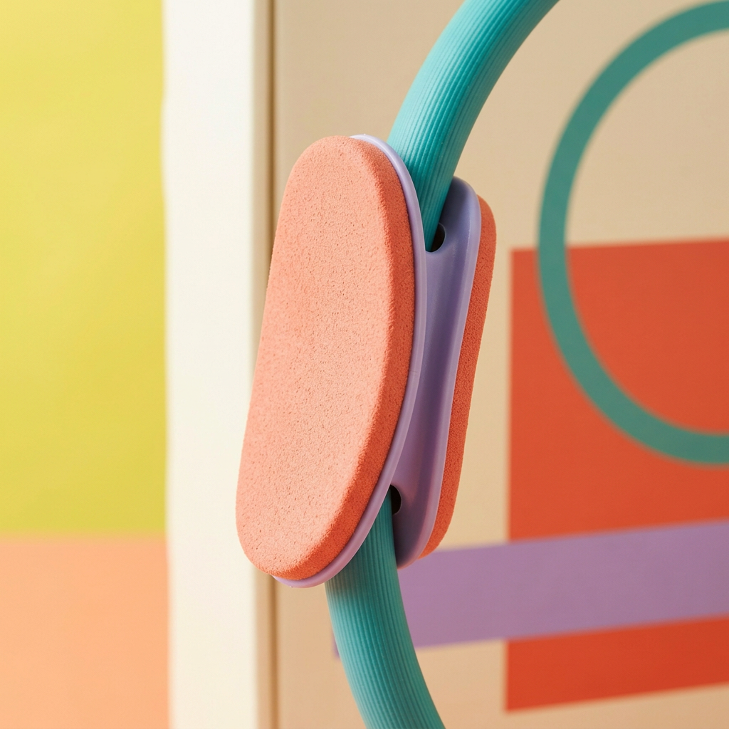 Detail 1: coral grip pad