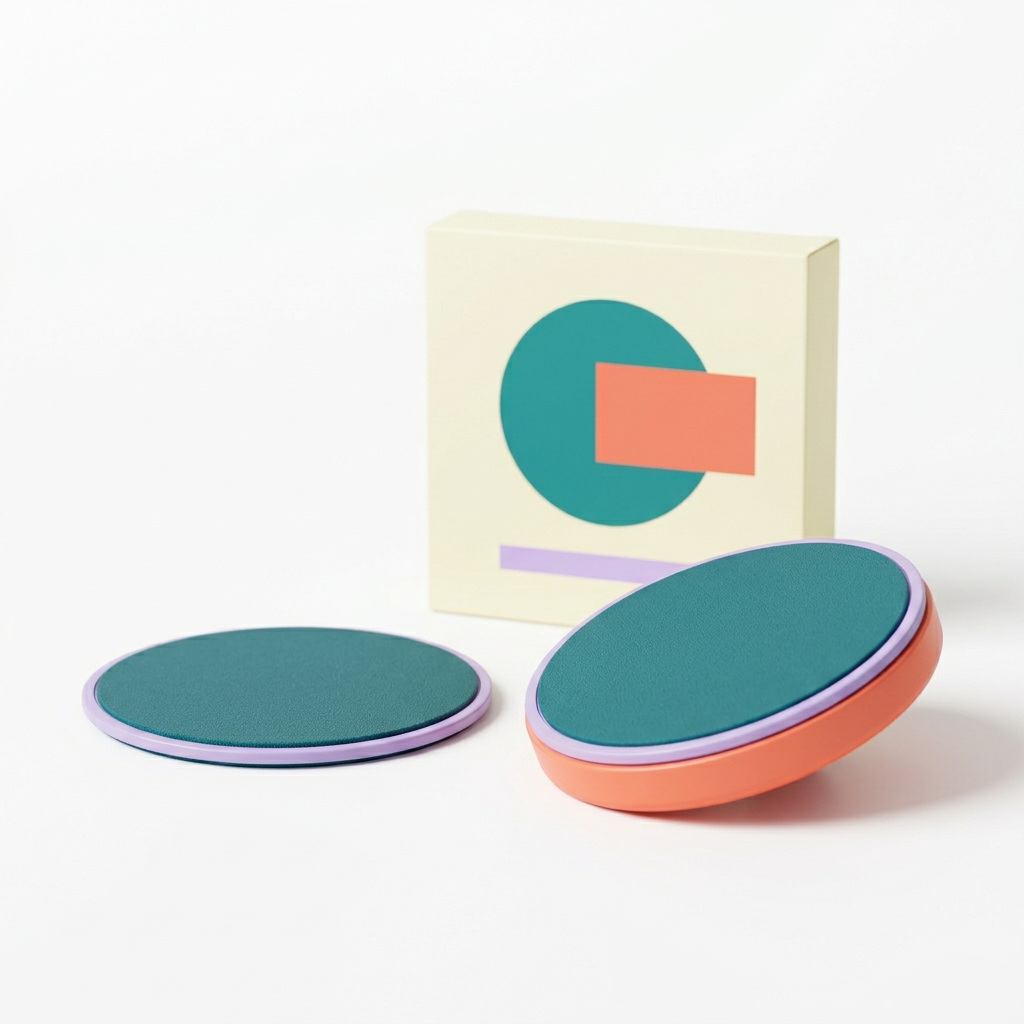 White background disc set