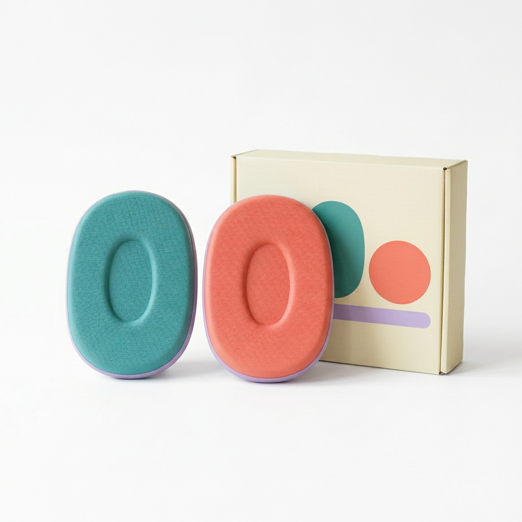 White background pad pair