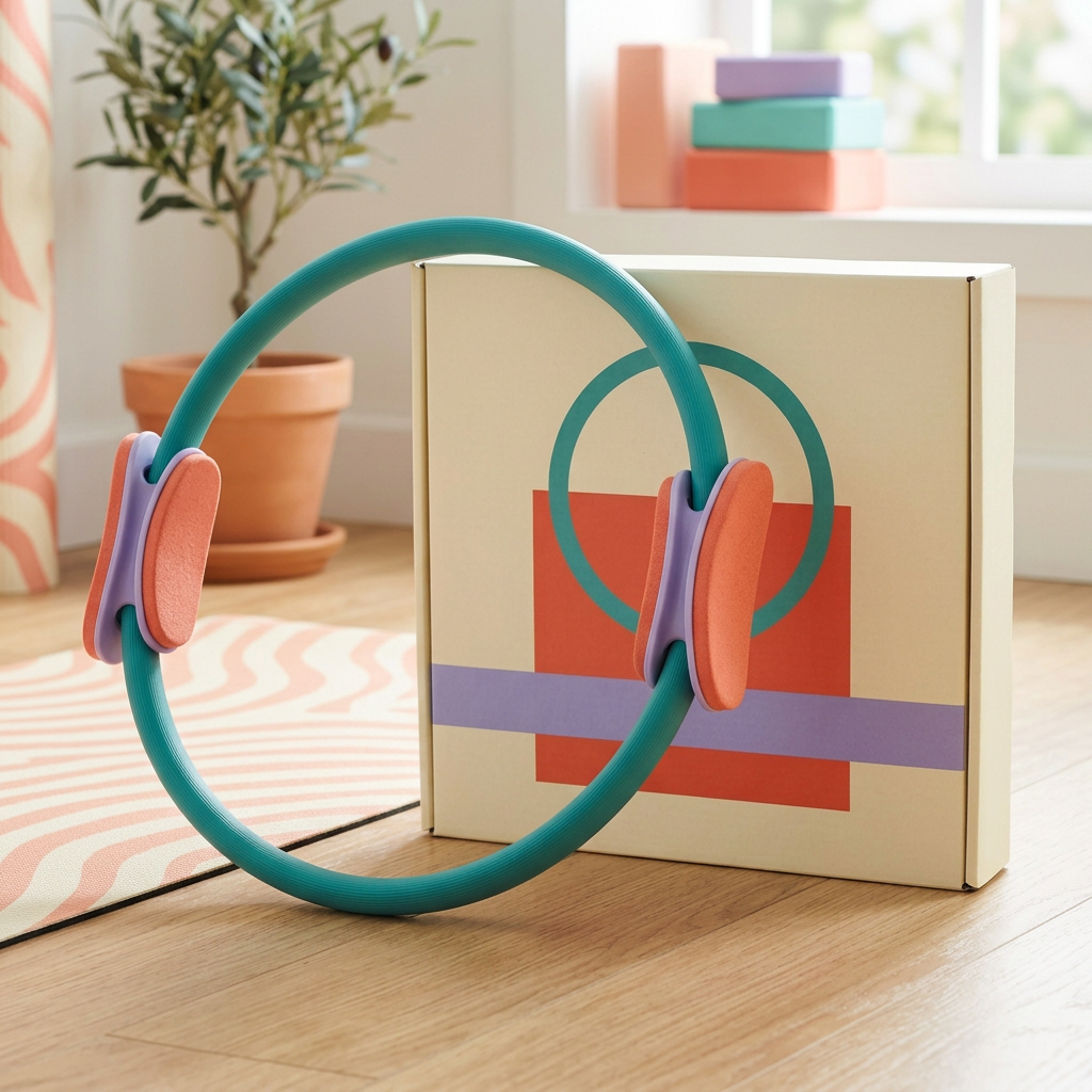Detail 3: home Pilates setting